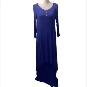 Hanyi Fushi Gauze Royal Blue Dress!